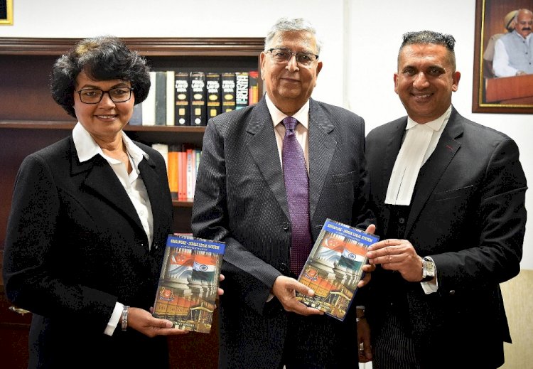 Punjab Lokpal endorses Advocate Sandhu’s Book ‘Singapore-Indian Legal System-A Comparative Legal Study’