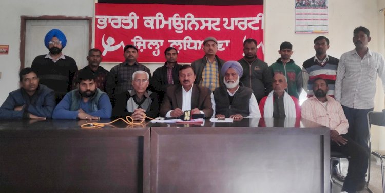 Government action of removing rehri farhies amounts to denial of fundamental right of livelihood: CPI, District Ludhiana
