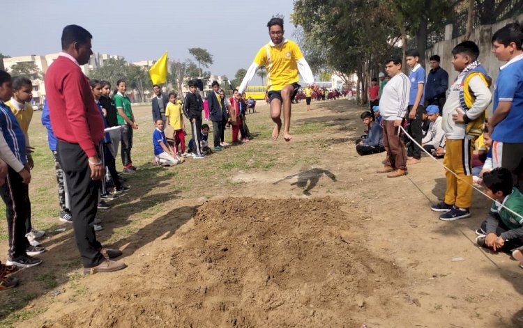 Annual sports day celebrated at Apeejay School