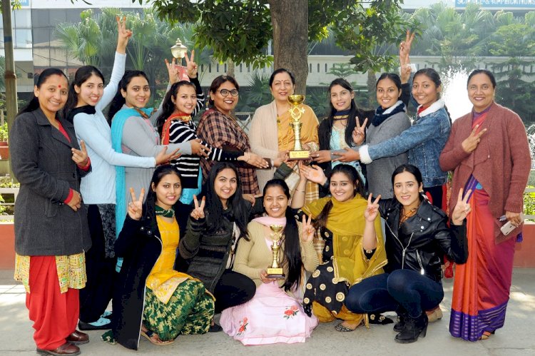 KMVites bag first prize in Luddi Dance at Punjab State Youth Festival, Chandigarh