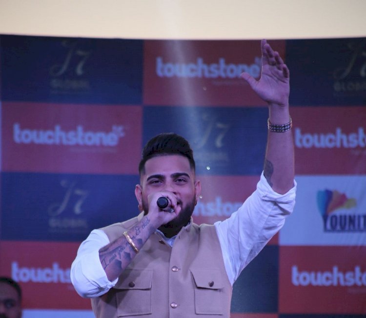 Punjabi Singer Karan Aujla performs at LPU Campus