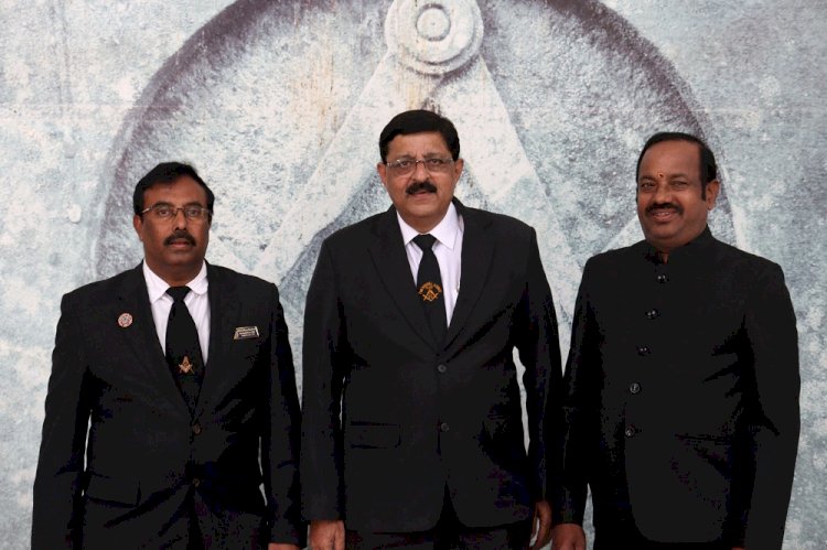 Three new Freemason leaders for Telangana area appointed