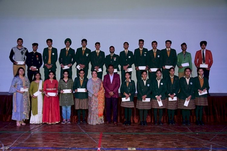 Blessing ceremony organised at Ivy World School for batch of 2020