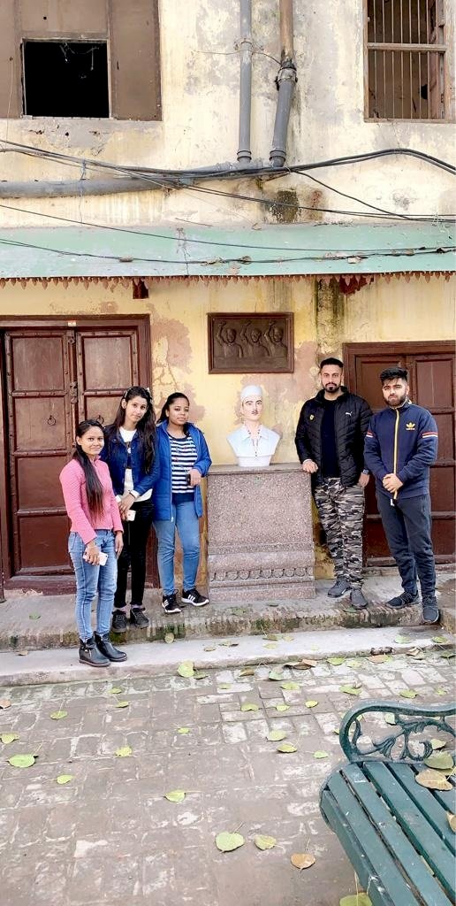 Students of PCTE Group of Institutes organized awareness and promotion drive for some heritage sites