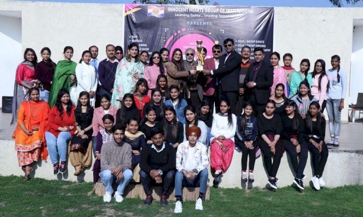 Inter department fest “Esperanza -2020” organized at Innocent Hearts Group of Institutions