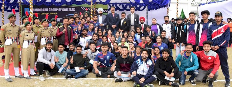 15th annual athletic meet marks its opening at CGC Landran