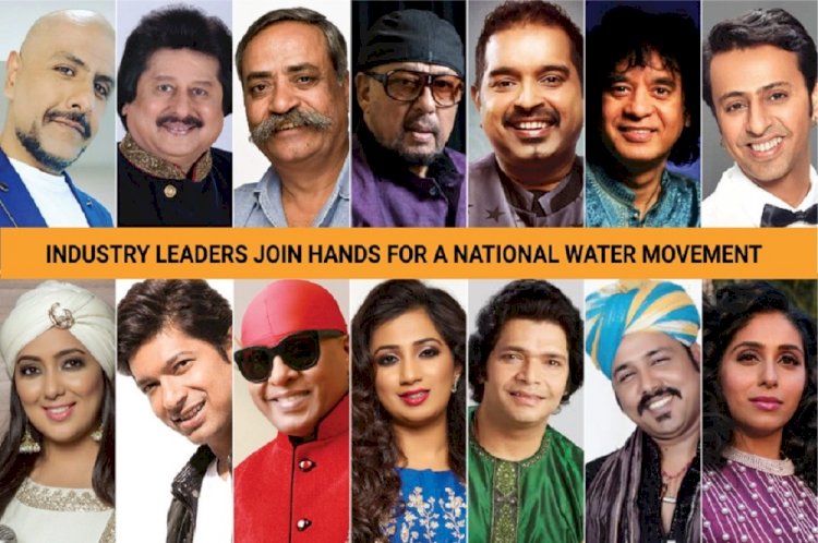 Music industry leaders join hands for national water movement