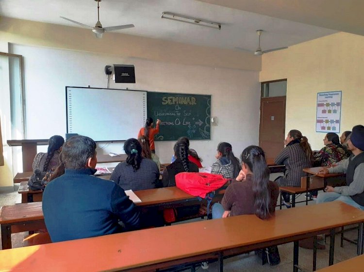Innocent Hearts College of Education organized seminar on understanding direction of life
