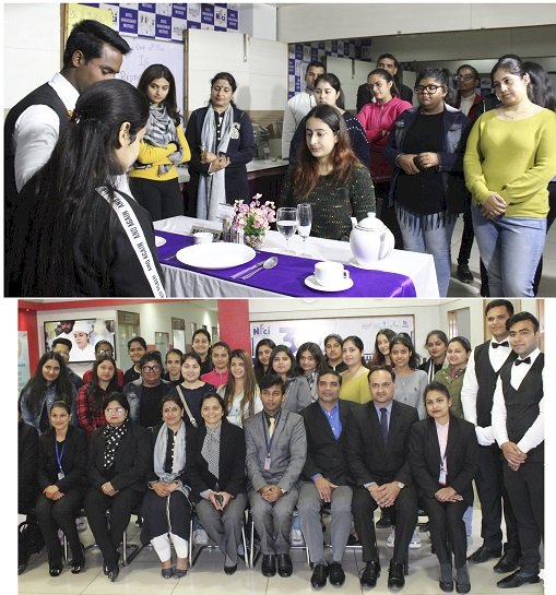 Students of Apeejay College of Fine Arts visit NFCI