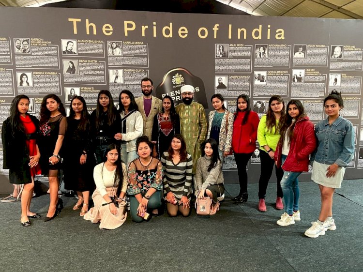 LPU fashion students got exposure at FDCI collaborated Pride Fashion Tour in New Delhi