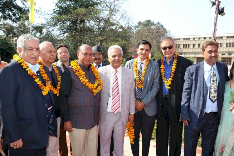 Commerce Department of DAV College organized its first alumni meet