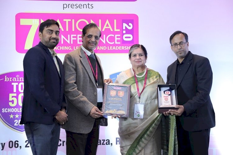 Ivy World School honoured with The Brainfeed School Excellence Award 2020 