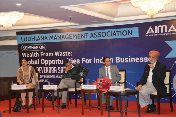 Wealth generation from waste management-a paradigm shift: Saroj