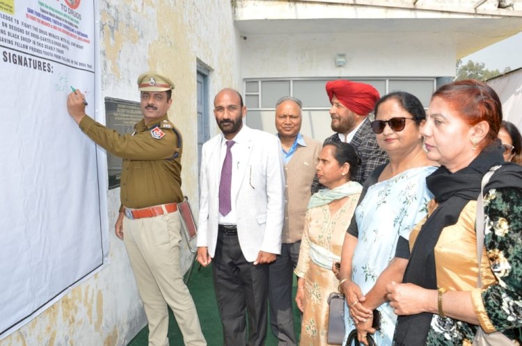 DCP Simratpal Singh Dhindsa lead campaign against drug addiction 