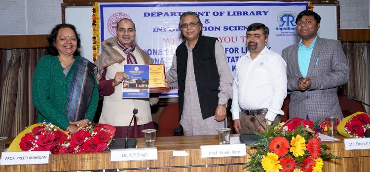 Workshop for library professionals at PU