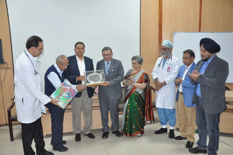 Dr Sanjeev Uppal given warm farewell on his superannuation