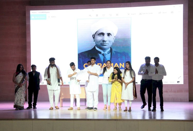 Amity University Gurugram organized national science day