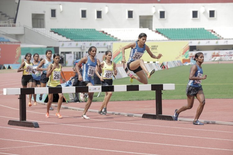 From running for supplies to breaking 3000m steeplechase record