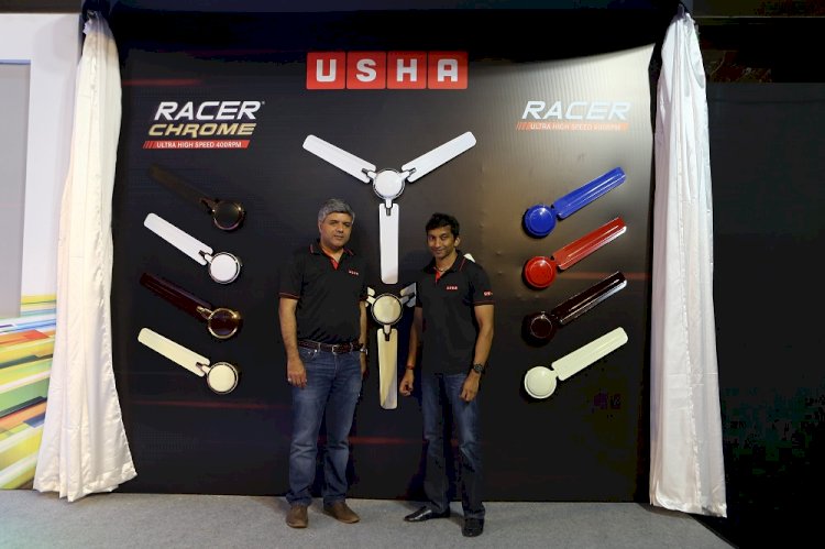 Usha International launches innovative Racer Chrome Fans