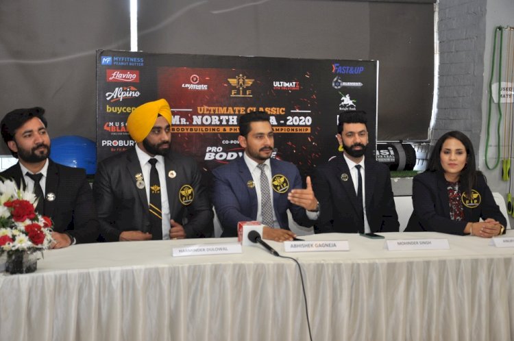 `Ultimate Classic Mr North India 2020’ Bodybuilding and Physique Championship to be held in Tricity