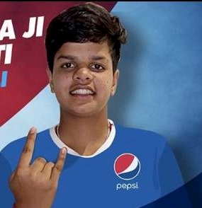 Pepsi announced its association with Shafali Verma